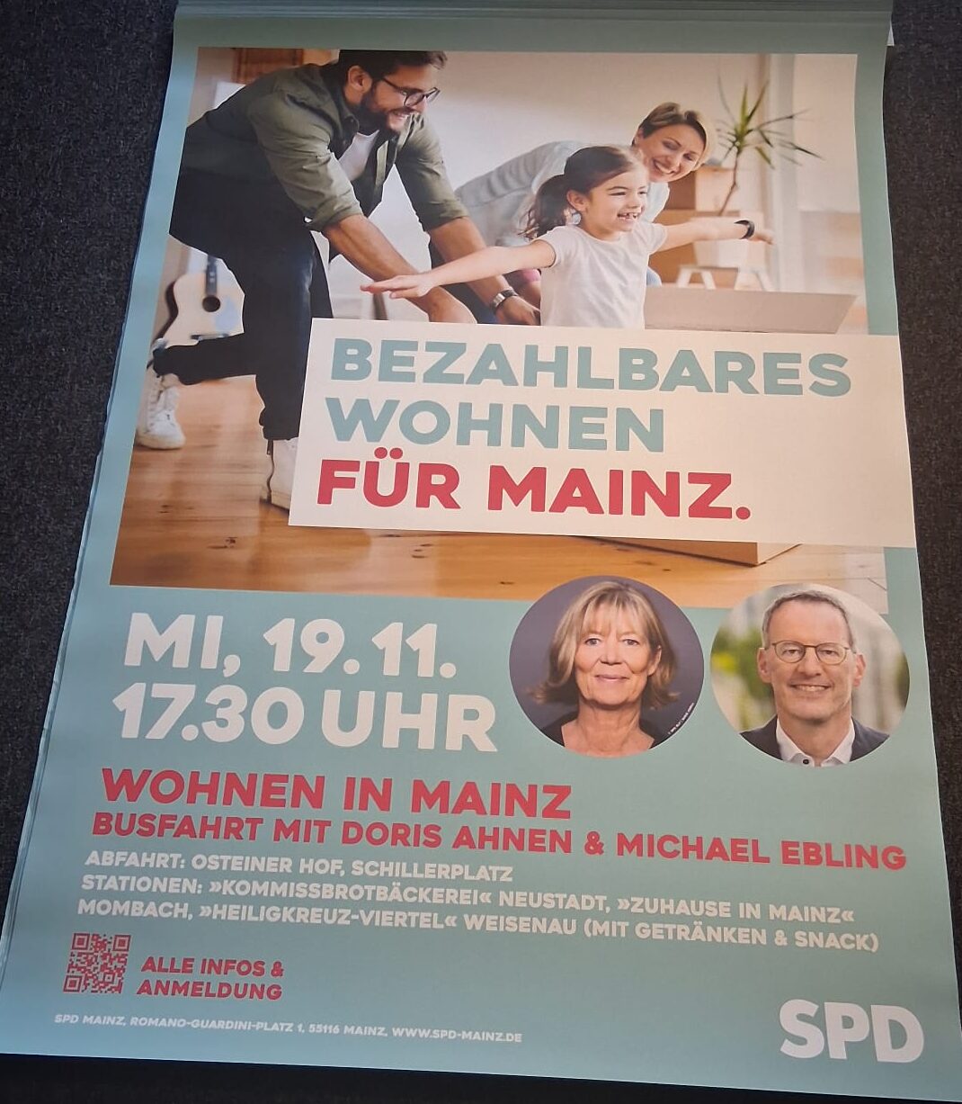 Bild zum Termin Bezahlbares Wohnen für Mainz